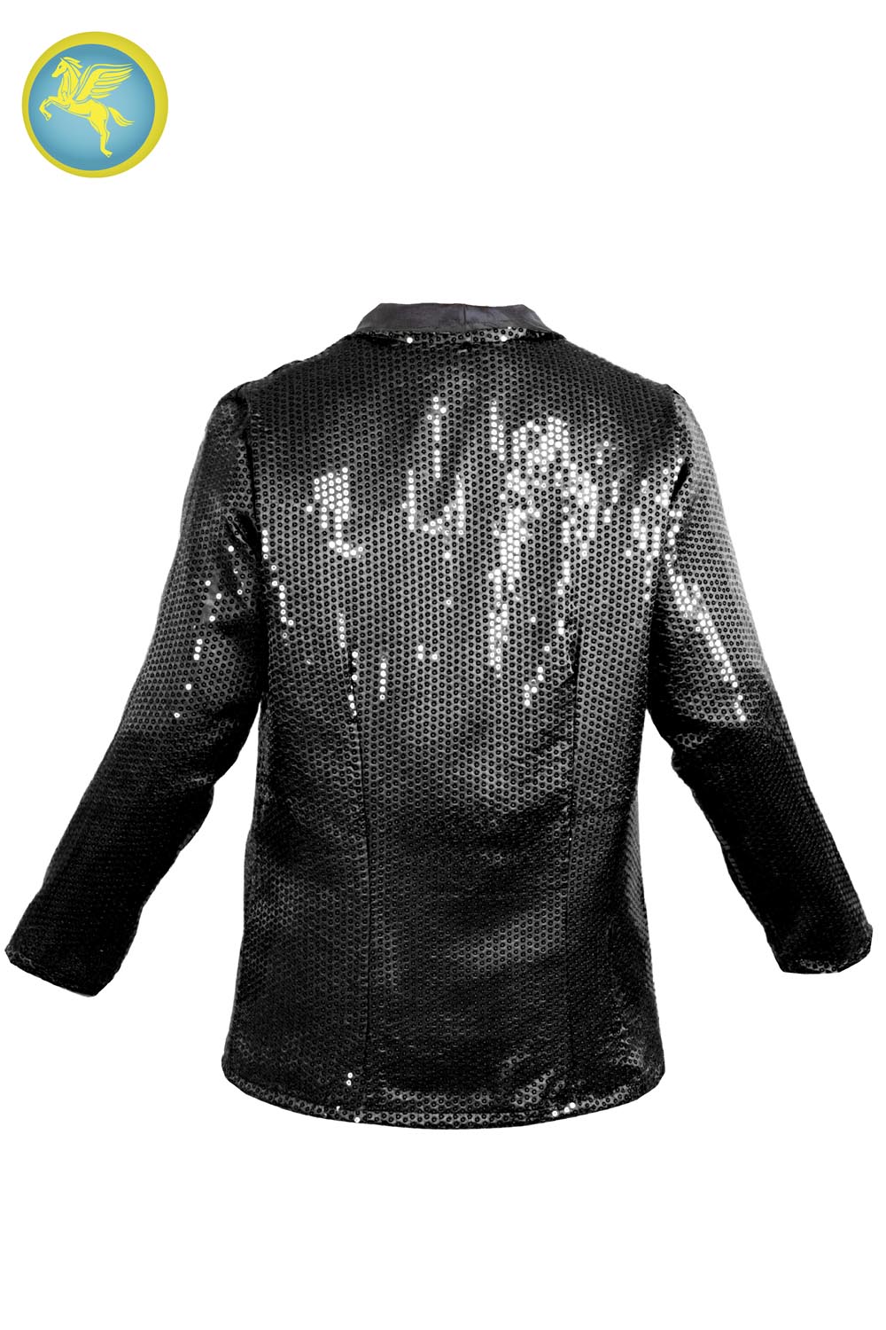 GIACCA PAILLETTES NERO